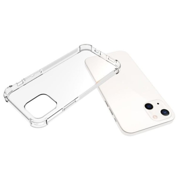 Tåligt skal med förstärkta kanter- iPhone 13 Transparent