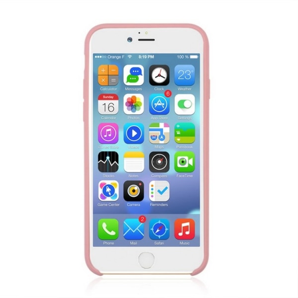 Mobilskal i silikon - iPhone 7/8/SE 2020 Aprikos