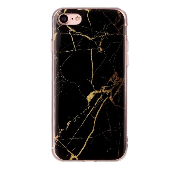 Svart och guld marmor- skal för iPhone 7/8/SE Svart