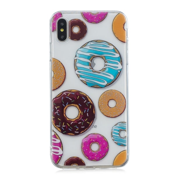 Donuts I olika färger- skal till iPhone Xs MAX multifärg