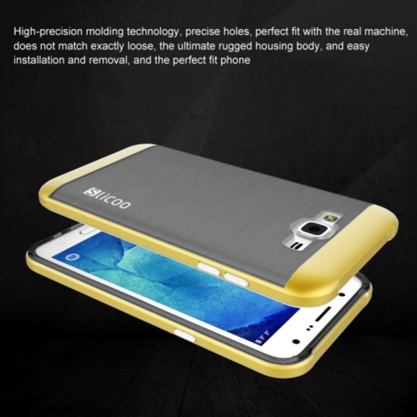 Silcoo - Kombinationsskal för Samsung Galaxy J1