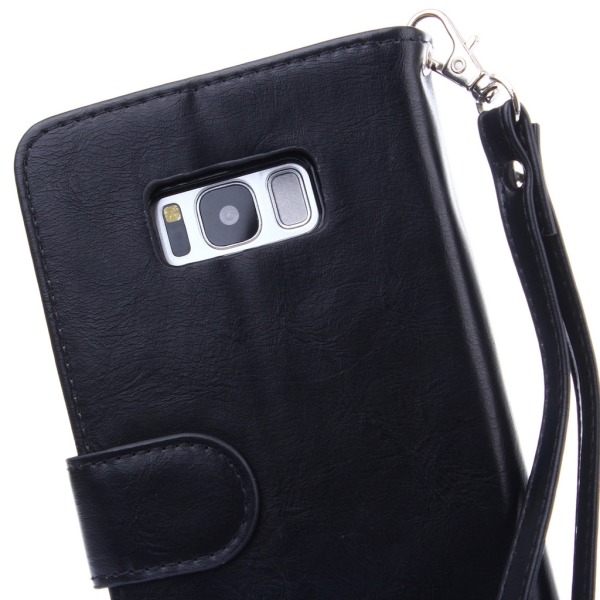 Samsung Galaxy S8 + - Plånbok med magnetskal Svart