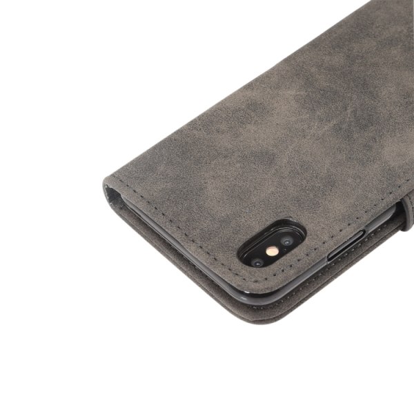 Plånbok för iPhone Xs MAX grå