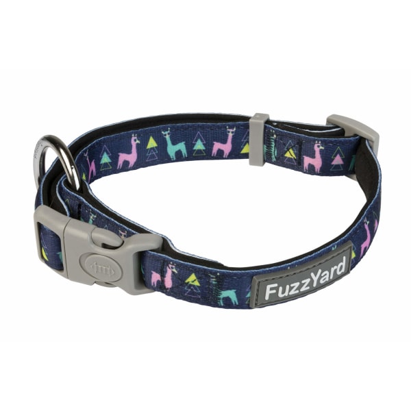 Halsband No probllama- Fuzzyard MultiColor L