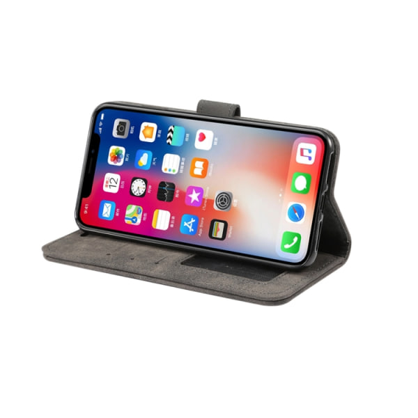 Plånbok för iPhone Xs MAX grå