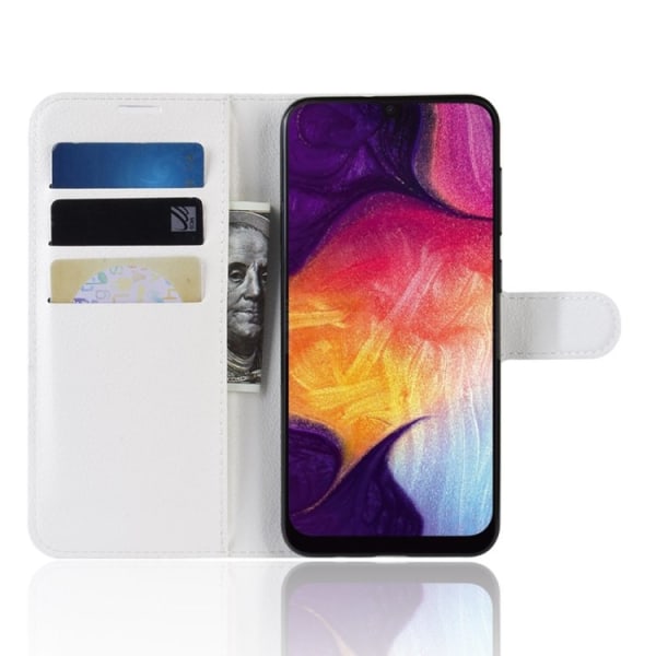 Plånbok för Samsung Galaxy A50 Vit