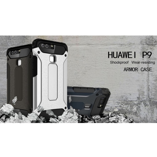 Stöttåligt skal för Huawei P9 Svart