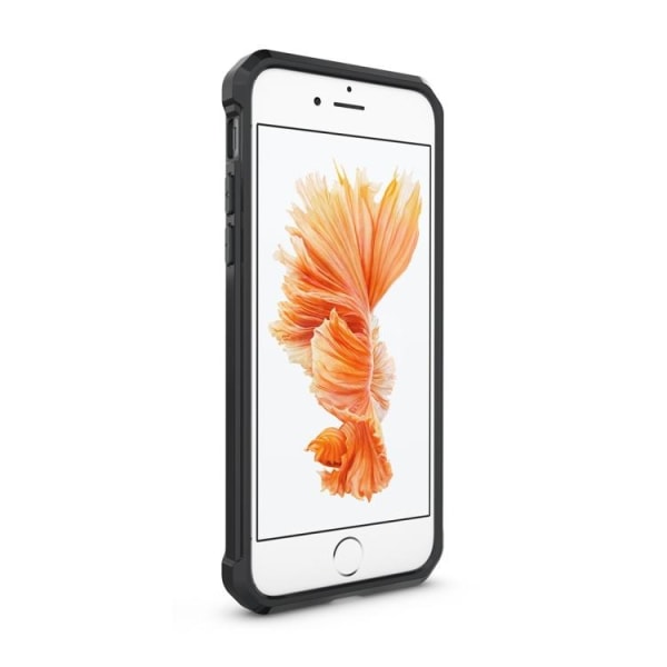 Stöttåligt Mobilskal med färgram- iPhone 7/8/SE 2020 Svart