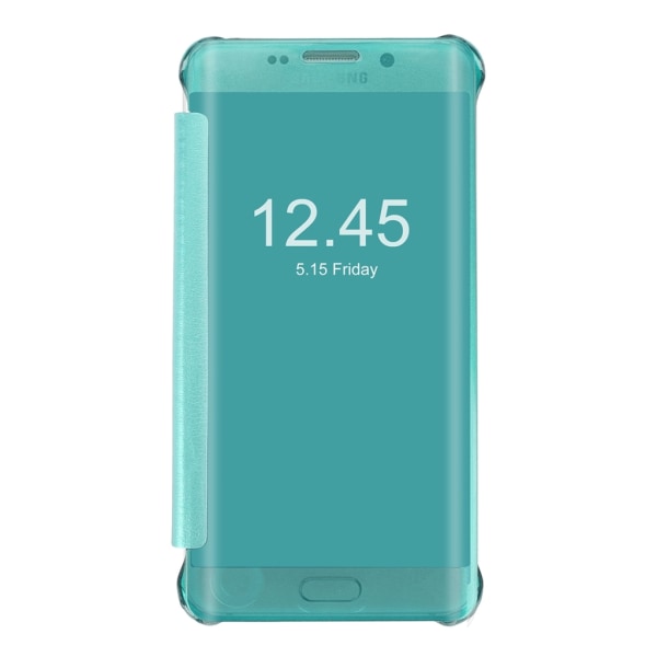 See thru - Fodral i plast med vakna/vila Samsung S7 Edge Grön