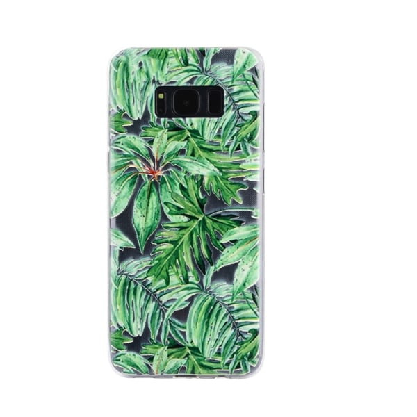Samsung Galaxy S8 - Bladmönster Grön