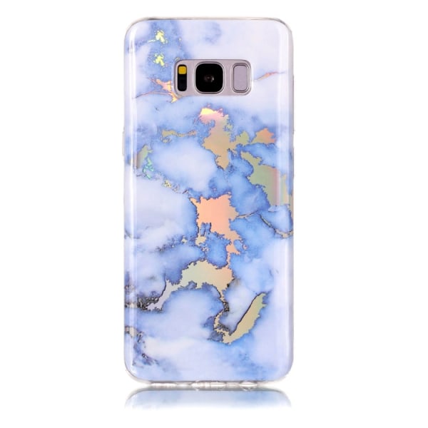 Ljusblått Marmorskal för Samsung galaxy S8 multifärg