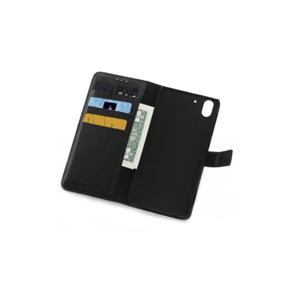 Plånbok med magnetlåsning till HTC Desire 816