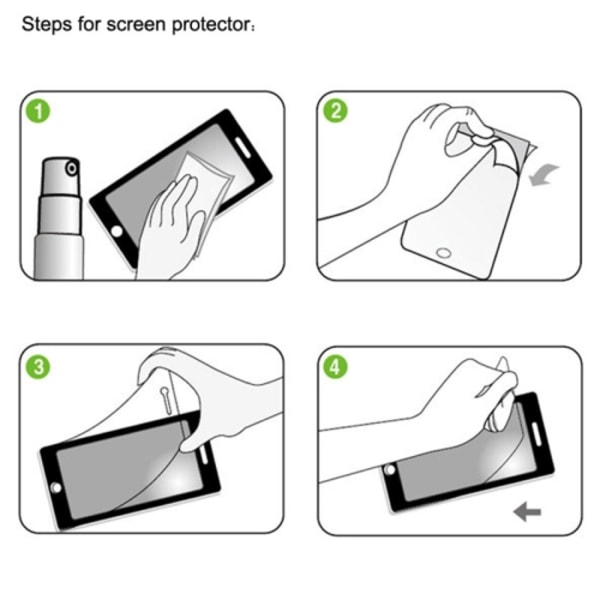 Samsung Galaxy Tab E 9.6 - Displayskydd Transparent