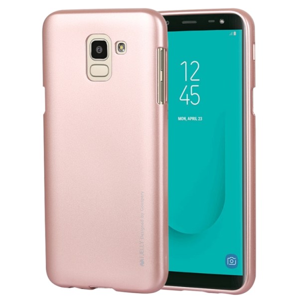 Stilrent TPU-skal för Samsung Galaxy J6 (2018) Rosa