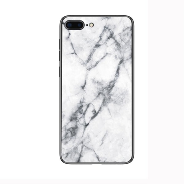 Vitt marmorskal för iPhone 7 / 8 plus Vit