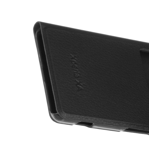 Sony Xperia XA - Fodral med Call-ID fönster Svart