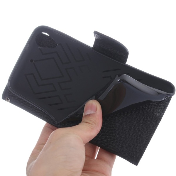 Plånbok i konstläder för HTC Desire 530
