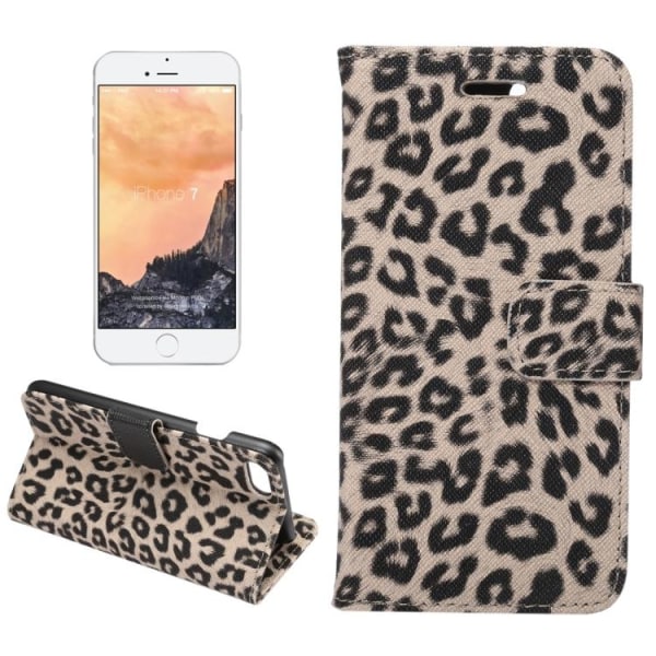 Plånbok i leopard till iPhone 7/8/SE 2020 multifärg