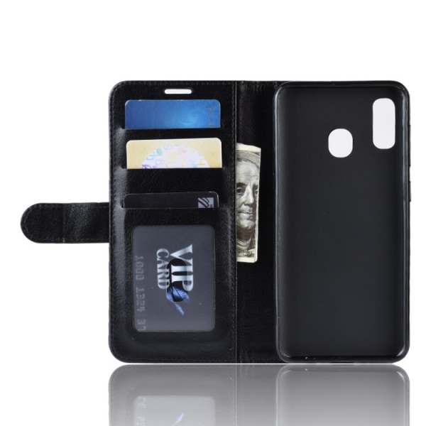 Plånbok för Samsung Galaxy A20E Svart