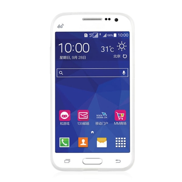Transparent TPU-skal för Samsung Galaxy Core Prime