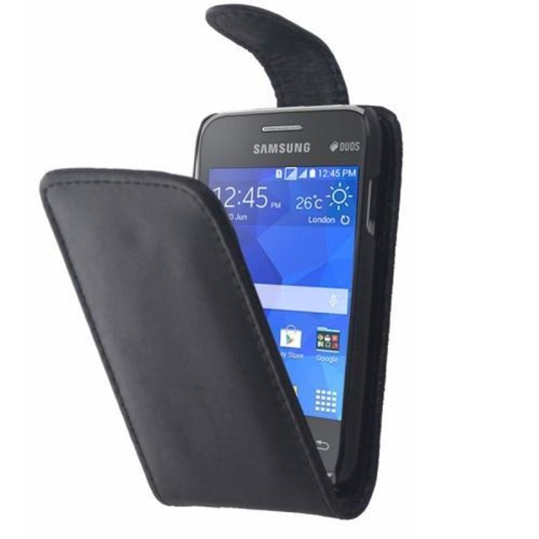 Vertikalt flip fodral till Samsung Galaxy Young 2