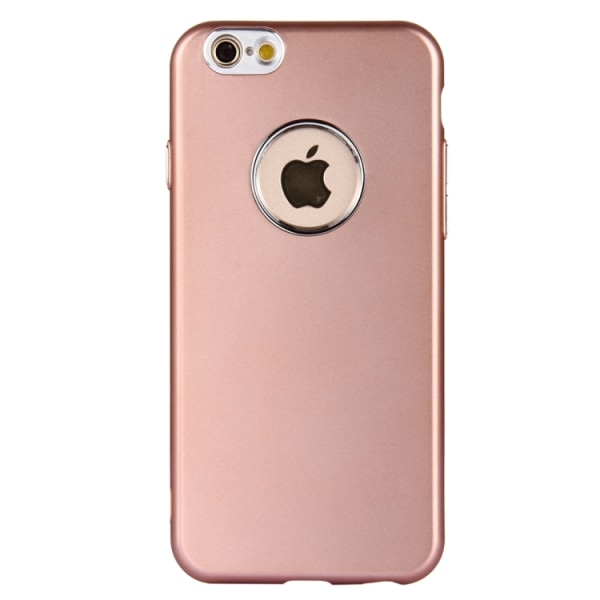 TPU skal med kameraskydd för iPhone 6/6s Rosa