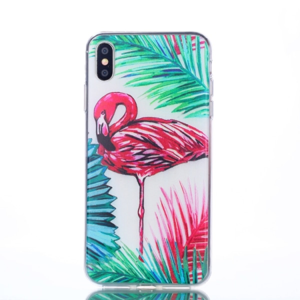 Flamingo -skal för iPhone Xs Max multifärg