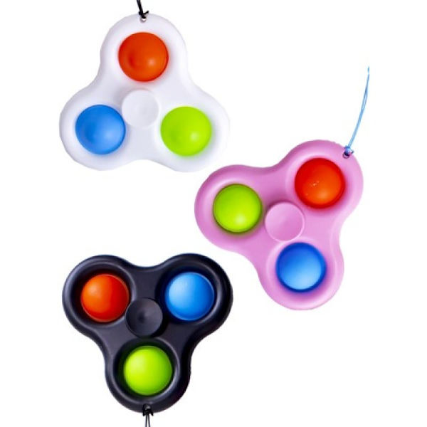 3 stk. Fidget pop it spinner