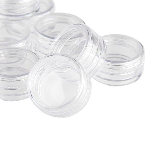 5 kpl säilytyspurkkeja 10ml