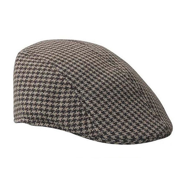Flat Cap / Gatsby / Gubbkeps Rutig - Olika färger brown