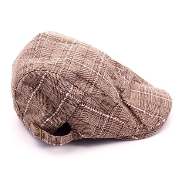 Flat cap ternet - Flere farvevalg brown