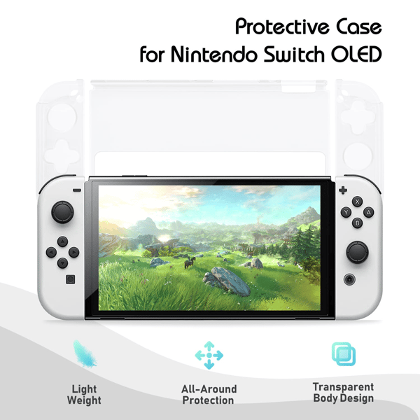 Nintendo Switch OLED-fodral Transparent