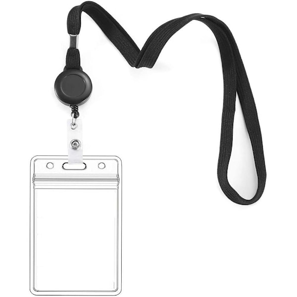 ID-Korthållare med Snodd, 2-pack
