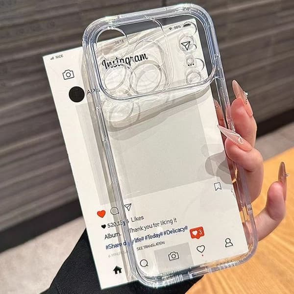 Läpinäkyvä paksu puhelinkotelo iPhone 17 / iPhone 17 Pro / iPhone 17 Promax -puhelimille iPhone 17