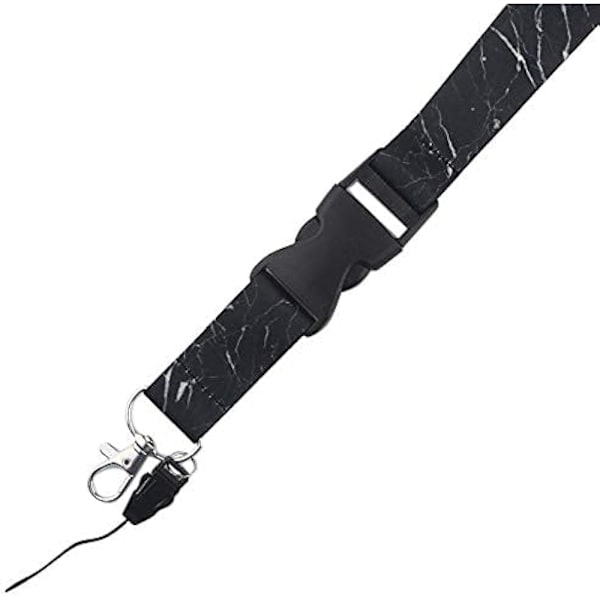 Snabbfäste Lanyard – Nyckelhållare med Snöre – 3-pack