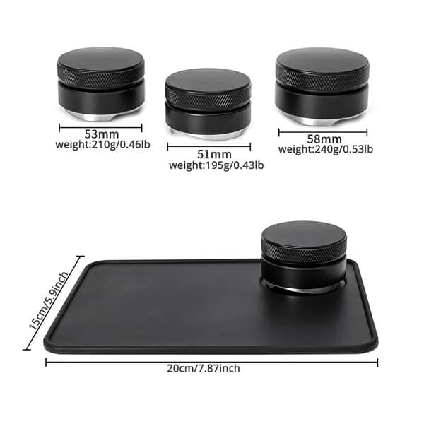 Kaffetamper Passer 51/53/58mm 53mm