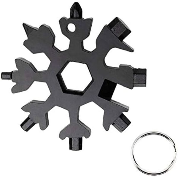 Snöflinga multiverktyg, 18-i-1 Snöflinga multifunktion