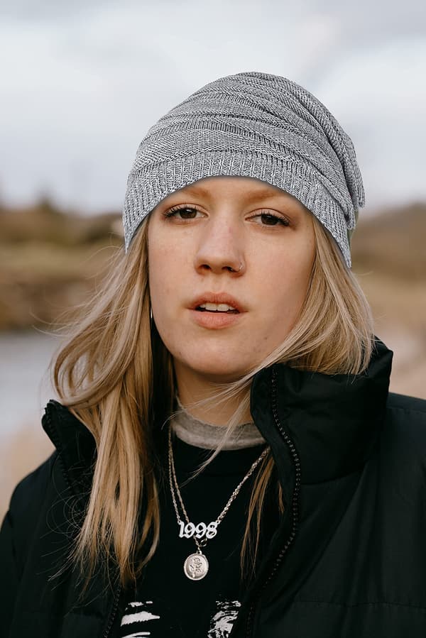 Mössa Herr Dam Varm Plysch Vintermössa Mjuk Stickad Mössa