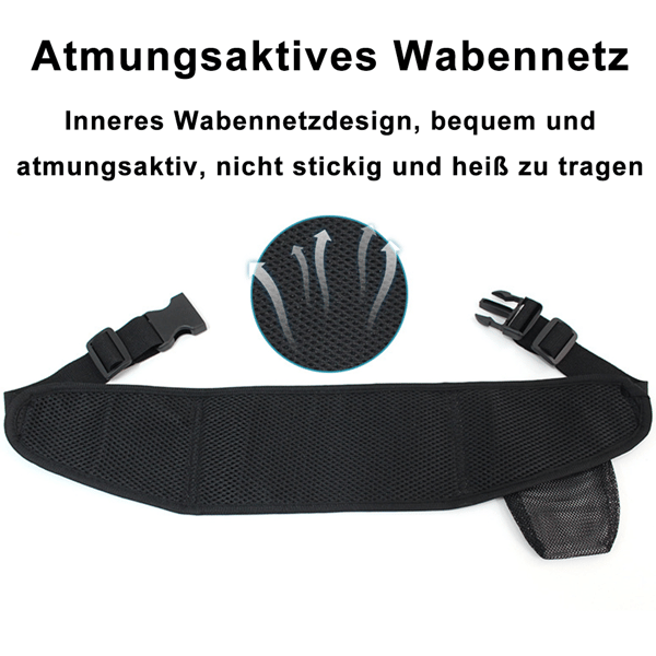 Løpebelte, magetaske, regntett telefonholder for trening