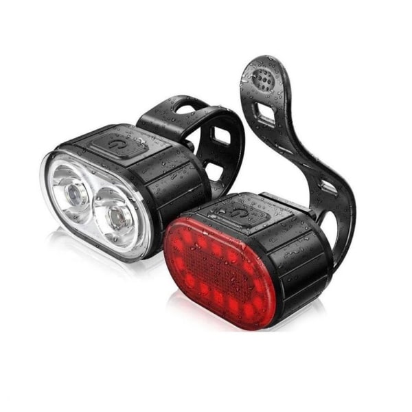 LED-sett, USB-sykkellys, sykkellykt