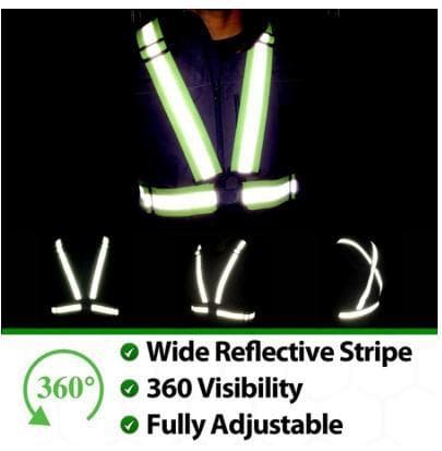 Reflexsele Reflexväst med Reflex - Praktisk & Slitstark Grön Green