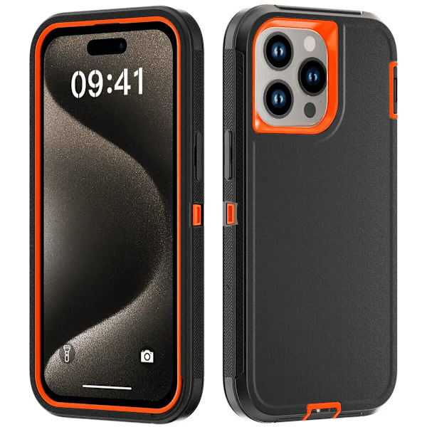 Til iPhone 16 15 Pro Max Plus Kraftig Stødsikkert Cover Etuier iPhone16Plus