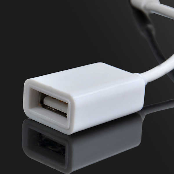3,5 mm til USB lydadapter for bil