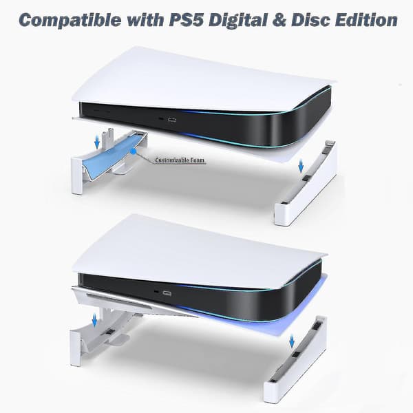 For PS5 konsollholder horisontalt stativ
