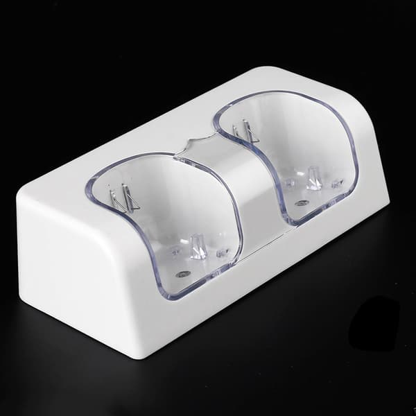 Dobbelt Ladestation 2*2800mAh Genopladeligt Batteri til Wii Controller