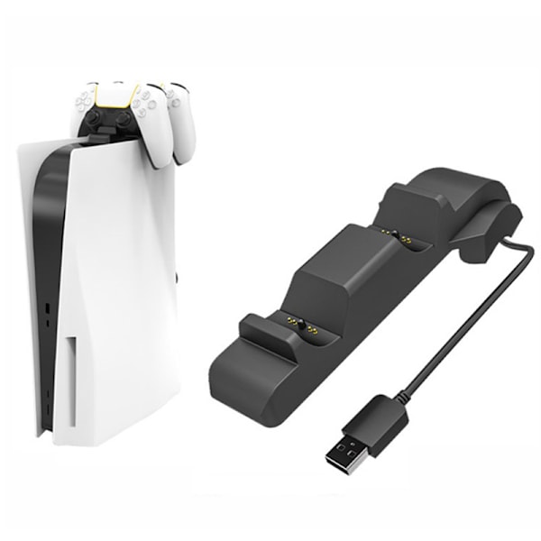 Ny PS5-kontrollladdare Dual Snabbladdningsdockningsstation