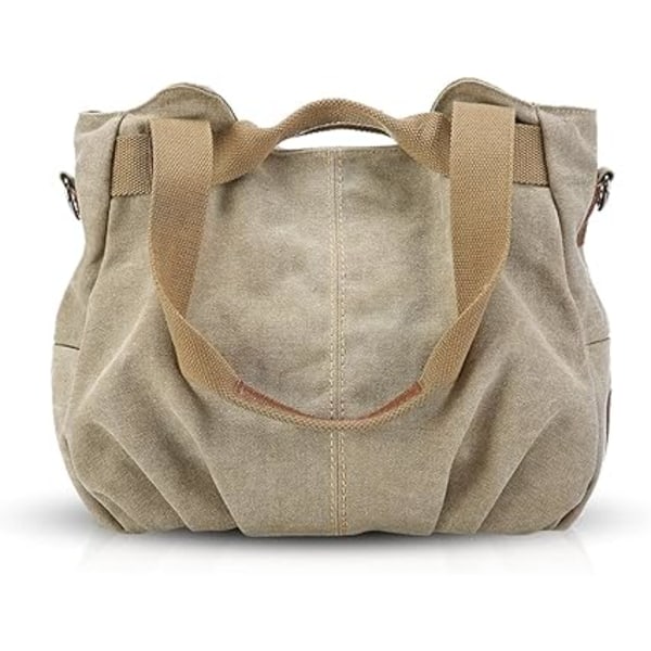 Dam Canvas Handväska Crossbody Väska Dam Axelväska