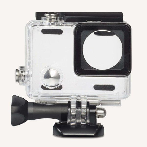GoPro Hero 3/3+/4 vedenpitävä kotelo Läpinäkyvä