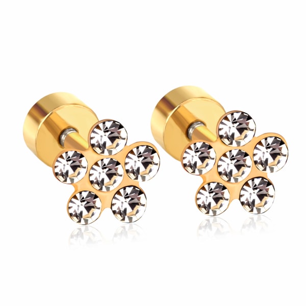 MP Medical Plast Daisy Diamond Mix Örhängen