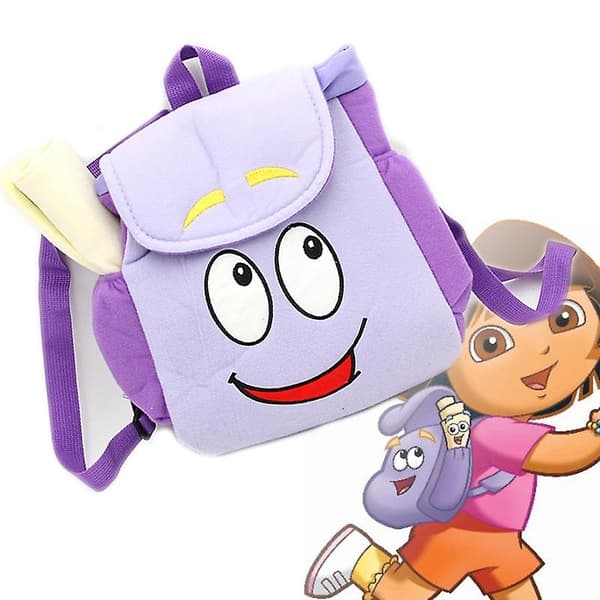 Dora Ryggsäck Karta Liten Ryggsäck Söt Flickdagispresent